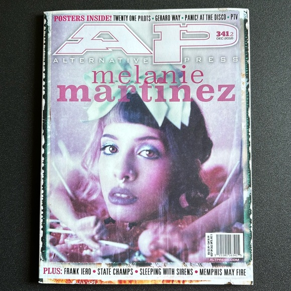 Melanie Martinez - AP Magazine, Alternative Press, Dec 2016, Issue 341.2, - Picture 1 of 16